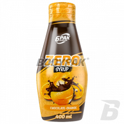 6PAK Nutrition Syrup ZERO Chocolate-Orange - 400 ml