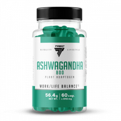 Trec Vitality Ashwagandha 800 - Ashwagandha w kapsułkach - 60 kaps.