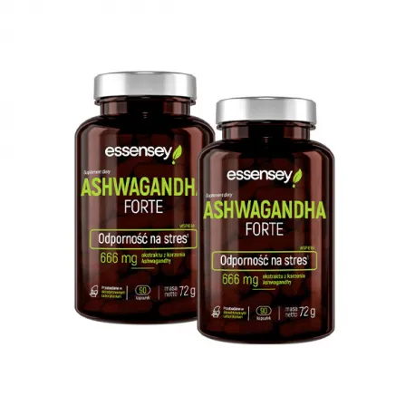 Ashwagandha 666 mg Certyfikowany Ekstrakt