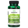 Swanson Curcumin & Berberine with Black Piper - 60 kaps.