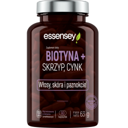 Essensey Biotyna + Skrzyp + Cynk - 90 kaps.