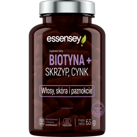 Essensey Biotyna + Skrzyp + Cynk - 90 kaps.