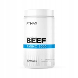 FitMax Beef Amino 5000 - 500 tabl.