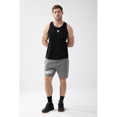 Trec Wear Czarny tank top męski Basic Tank Top 150 Black