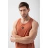 Trec Wear Brązowy tank top męski Basic Tank Top 150 Brown