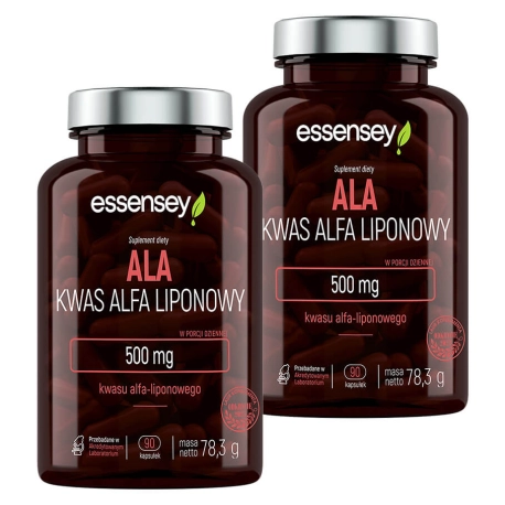 Essensey ALA 500mg Kwas Alfa Liponowy