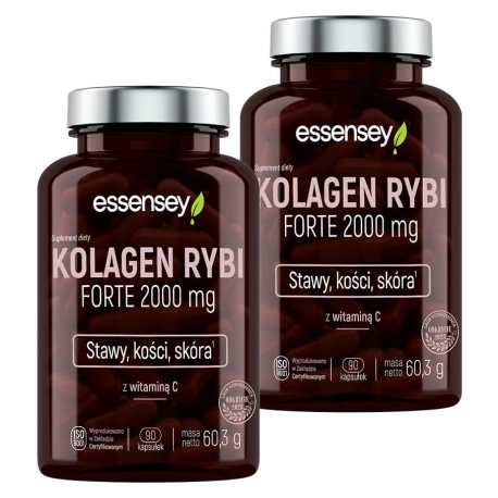 Essensey Kolagen Rybi Forte 2000mg na Stawy, kości i skórę