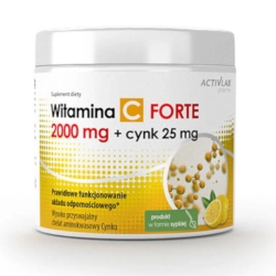 Activlab Pharma Witamina C 2000 mg + Cynk 25 mg FORTE - 500g