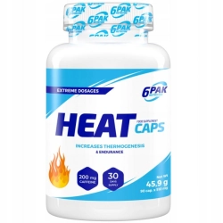 6PAK Nutrition Heat Caps - 90 kaps.