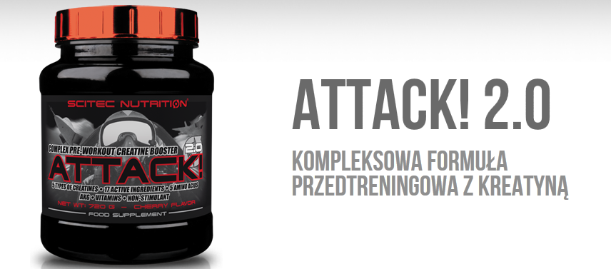 Scitec Attack 2.0 - 320g